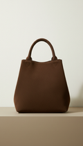 Baggy Packky  Espresso Suede Shoulder Bag